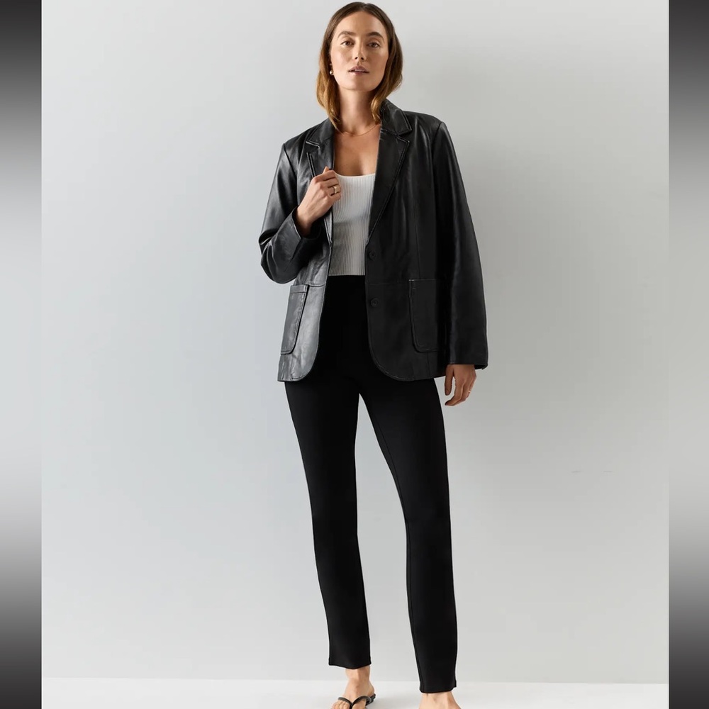 Ultra-Stretch Ponte Straight Leg Pants